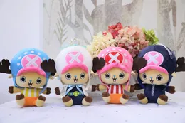 20cm Four Color Chopper Pirate King Doll New Type Grab Machine 's Plush Toy Creative Anime Wholesale