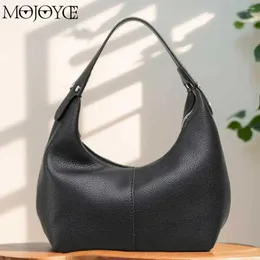 Hobo Women Retro Counter Bag Bage Leather Vintage Lindarm Solid Solid Slow Simple Presh Girls Outdoor Daily