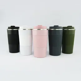 Tassen 17oz Thermoflaschen für Kaffee Vakuum Edelstahl Techer Thermalbecher Reise Isolierter Becher