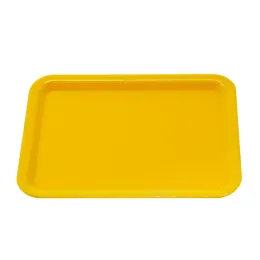 HONEYPUFF Rolling Tray Plastic Tobacco S Size Small Hand Roller Roll Tin Cigarette Tray Storage Case Spice Plate for Smoking Paper ZZ