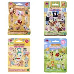 Japão Sylvanian Families Box Blind Box Kawaii Camping Dress up Doll