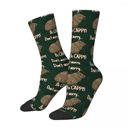 I calzini da uomo sono cappy Cappybara Animal Mash Mens Donne inverno calze hip hop