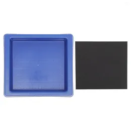 Tapetes 1pc Sapato de tapete de tapete esterilizer sponge interno para (azul)