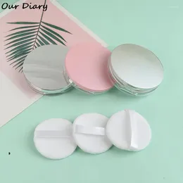 Storage Bottles 1pc 3g Ultra-thin Empty Loose Powder Box Pot Makeup Jar Sifter Container Puff Mirror