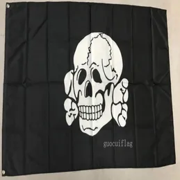 العلم الجيد Totenkopf Fahne Flags 3x5ft 100 polyestercanvas مع grommetused في الداخل أو في الهواء الطلق 5987723