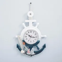 Zegary ścienne cyfrowe zegarek nad morzem rzeźby wystrój domu