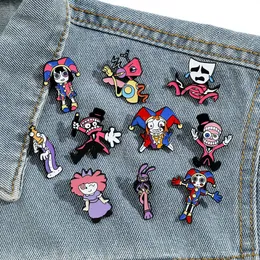 baby girl kids boys clown enamel pins Cute Anime Movies Games Hard Enamel Pins Collect Cartoon Brooch Backpack Hat Bag Collar Lapel Badges