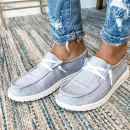 Fitness Shoes Woman Canvas Women Sneakers Loafers Lazy Casual Flat Bottom Foot Platform Vulcanized Sapatos De Lona