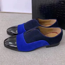 Scarpe casual eleganti colori misti uomini moca