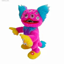 Pchane pluszowe zwierzęta nowo uruchomione elektryczne pluszowe zabawki Bobby Sing and Dancing Funny Doll Toys Dift L47