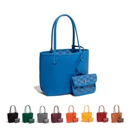 Модная двухсторонняя похетка Anjou Designer Bag Tote Summer Woman Luxurys сумочка сцепление мужская сумка для плеча кожа на ночь подразумевание