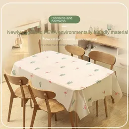 방수 Peva 휴대용 매트 피크닉 간단한 방 장식 커버 유럽 북유럽 스타일을위한 테이블 천이 세상 식탁