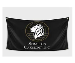 Stratton Oakmont Banner Flag 3x5ft Polyester Outdoor or Indoor Club Digital printing Banner and Flags Whole3362823