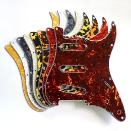 Cables Donlis US Standard Real Celluloid Top Tortoise Pearloid ST Guitar Pickguard For SSS Electric Guitars