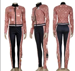 Новые женские спортивные костюмы роскошный бренд Casual Sports Soirt 2 Piece Designer Designer Crestuits J2719 Модная женская одежда