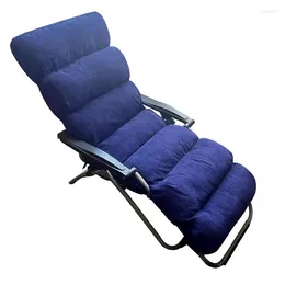 Kissen hochrückter Stuhl S 44 x19 x 4,72 Zoll Terrasse Chaise Lounge Fleckenfest -Polyester -Füllung im Freien im Freien