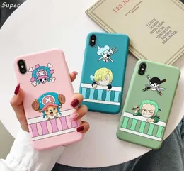 ワンピース日本アニメルフィトニーチョッパーエースキャンディーTPUケースApple iPhone 11 Pro 7 8 6 6S Plus X XS MAX XRソフト電話Cover6908425