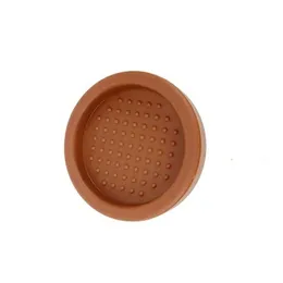 1PCS Nice Espresso Coffee Café Silicone redondo tapete de violação (sem adulteração de café) Diâmetro ótimo