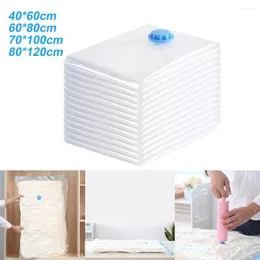 Storage Bags Vacuum Bag Space Saving Seal Compression Airtight For Beddings Clothes Quilts Comforters Wardrobe Organizer