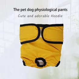 Dog Apparel Diaper Pants Leak-proof Tail Hole Reusable Puppy Safety Menstrual Infection Prevention