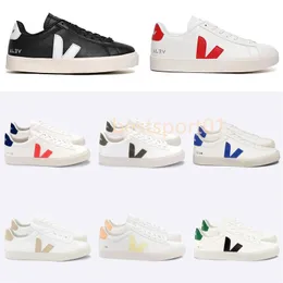 2024 Summer Hot French Brasile Verde a basso contenuto di carbonio VI Piatta piattalette di cotone biologico Sneakers Women Casual Classic White Designer Shoes Mens Feles 36-45 B1