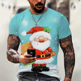 New 3D Print Causal Clothing Christmas Pattern Fashion Men Women T-shirt Plus Size S-7XL 037