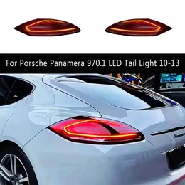 Strematura posteriore Streamer Streamer Ruota Indicatore di segnale per Porsche Panamera 970.1 Luce di coda a LED 10-13 Luce di corsa inversa freno