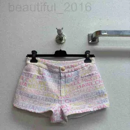 Frauen -Shorts -Designer Shenzhen Nanyou ~ 24 Frühes Frühling Neues Produkt kleiner duftender Windrosa -Buchstaben NWMJ