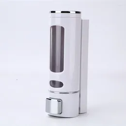Dispensador de sabão líquido garrafa de plástico de 400 ml para banheiro de cozinha Ferramentas domésticas transparentes