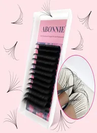 False ciglia Abonnie Blomming Fast Blomming Lashes Faft Fan Mega Volume Fans Premium Lash Extensions Forniture per Eye BeautyFalse2824298