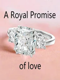 Zhenrong Royal Wedding Jewelry Meghan Markle Princess Megan Simulazione Diamond Ring JHMI4111425