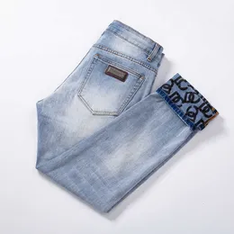 MARK MARKA MARKA JEANS MARKA EUREALNY BLUE BLUE CLEATICED HIGHT END DO ELASTYCZNE SLIM FIT MAŁE PRIME STOPY MODY WASKA 6L58