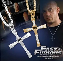 Famshin Frete grátis Velozes e furiosos 6 7 Ator de gás duro Dominic Toretto / Colar Pingente, presente para o seu namorado1531225