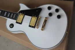 Cabos personalizados guitarra de braço de pau -rosa branco como solicitações do cliente