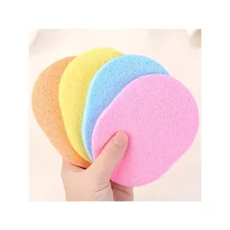 Face Wash Sponge Clean Facial Cosmetic Puff Washing Compressed Makeup Remover Tool for Girls Women Beauty Supplies Random Color