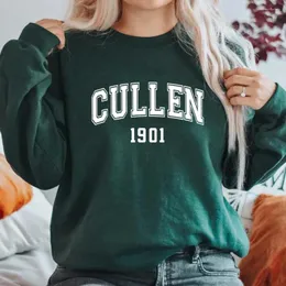 Kobiet z kapturem Edward Cullen 1901 Bluza Bluza Bluza Kobiety Pullovers z długim rękawem graficzny fan gift z kapturem z kapturem