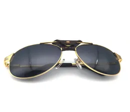 Luxuryretro Pilot Sonnenbrille Männer Carter Gläsern Santos Shades Frauen Mode Brillen Sonnenbrillen Retro Brillen Weihnachten 5549963771