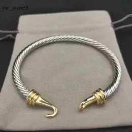 Bracciale David Yurma Bracciale Braccialetti di bracciale di lusso Braccialetti Yurma Bracciale Gioielli Donne Silver Gold Pearl Head David Yurma Bracciale a forma di bracciale Bracciale 8700