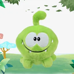 Pluszowe lalki 20 cm kawaii om nom frog pluszowa zabawka pokrój miękką gumową figurę klasyczną grę zabawki