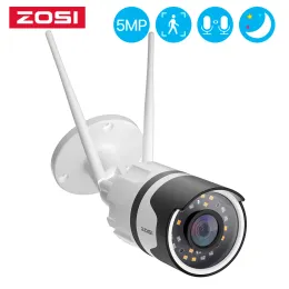 System Zosi 5MP/3MP/2MPワイヤレスIP WiFiカメラCCTVセキュリティ屋外ビデオサーベイランス双方向のオーディオホーム防水ナイトビジョン