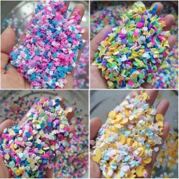 100g Slime Star Moon Cloud Crafts mixed Polymer Clay Fatias Sprinkles