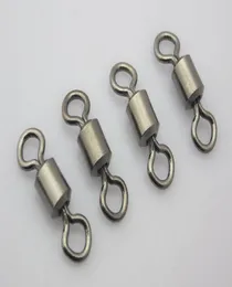 100pcs FISHING ROLLING SWIVEL CONNECTOR SOLID RINGS SIZE 30 TEST 120KG2907190