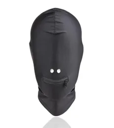 Fetish BDSM Bondage Cappucce Sex Maschera flessibile Maschera erotica da gioco erotico Tortura Tortura Trainer per adulti giocattoli per sesso per donne GN3124000424389255