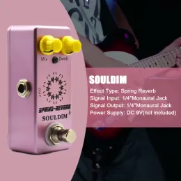 Гитара Souldim Spring Reverb Mini Mini Single Guitar Effect Pedal True Sound