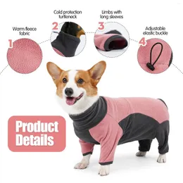 Roupas de moda de vestuário de cachorro Inverno médio grande espessado ke fundamento de lã Cloth Cotton Clothing Pet Warm