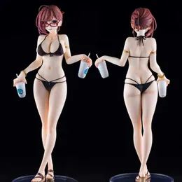 Akcja Figury 26 cm Związku Kreatywa ilustracja anime Kinshi No ane Swimsuit Sexy Girl Pvc Figurka Gra Statua Statua Kolekcja dla dorosłych Doll Y240415