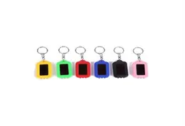 LED Light Outdoors Notfall -Taschenlampen Brenner der Key FOB Solarenergie Power Keychain Lamp Light4179104