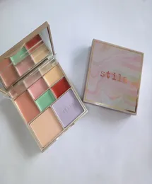 StockNew 메이크업 stila stila 정확한 하나의 색상 교정 팔레트 컨실러 컨투어 129g 크림 프레드 파우더 palett9931486