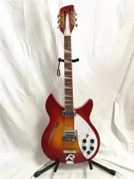 Kable Wysokiej jakości Rick 360 12 String Electric Guitar Cherry Red można dostosować na żądanie bezpłatnej wysyłki