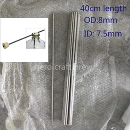 Conseguir canudos 40 cm de aço inoxidável garoto de garrafão para fermentador de cerveja Medida de temperatura com 5 mm de sonda